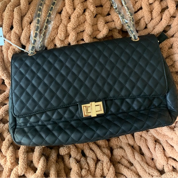 NWT Black Crossbody Bag - Picture 1 of 8